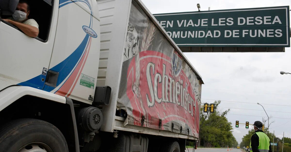 Camiones, out: ya rige la ordenanza que prohíbe su circulación en el centro de Funes